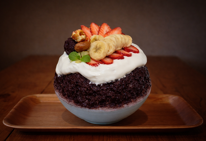 アサイーかき氷¥1,800