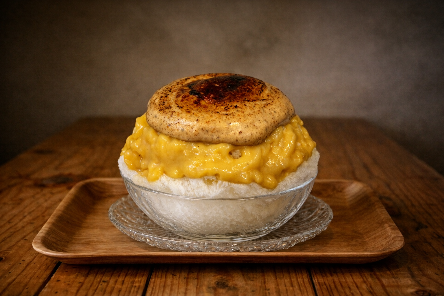 芋ブルーチーズブリュレ