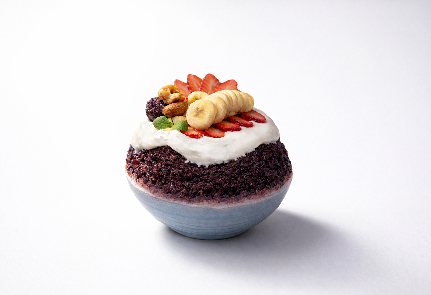 アサイーかき氷｜恋氷